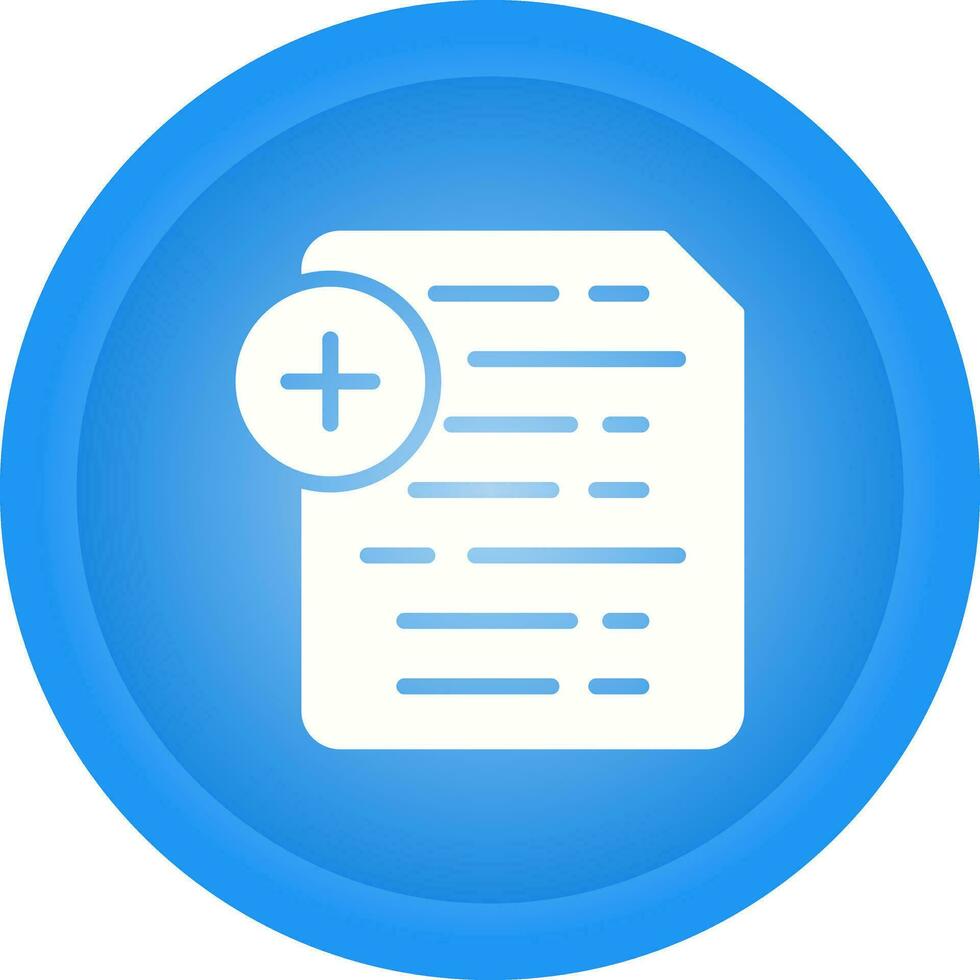 Document Insert Icon Vector Icon