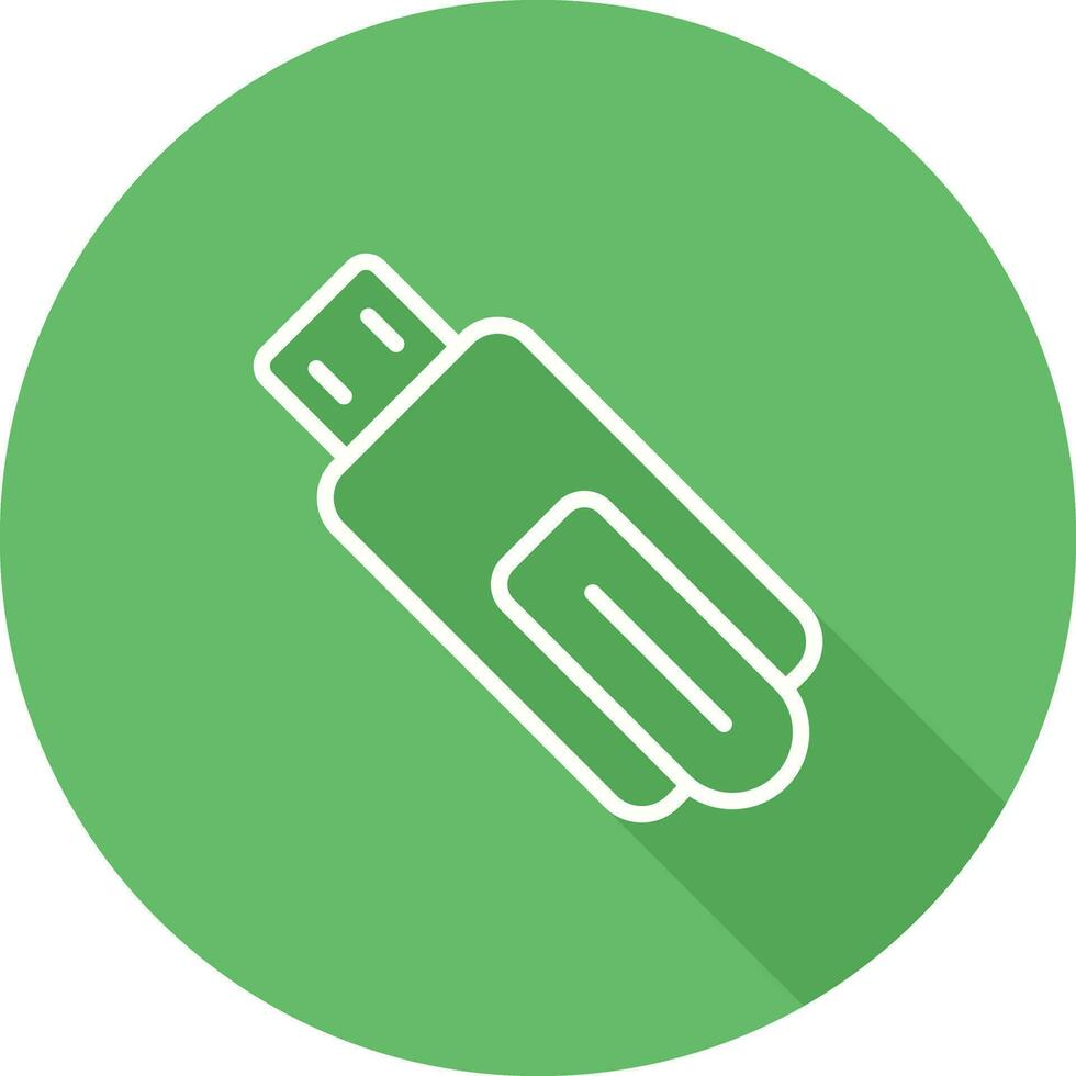 USB Flash Drive Vector Icon