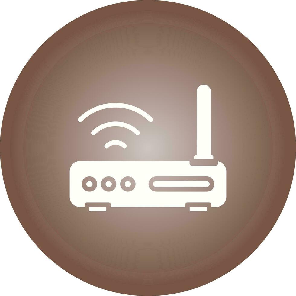 Wi-Fi Router Vector Icon