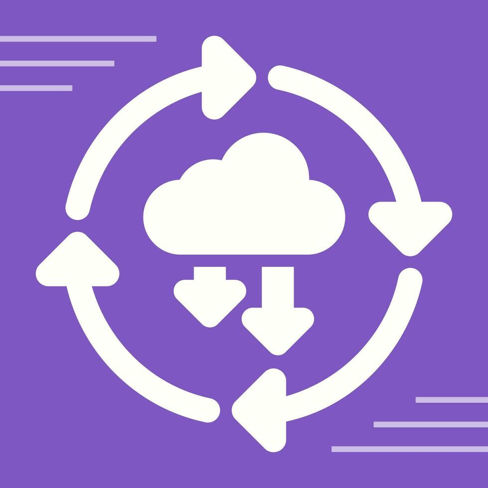 Continuous Deployment Vector Icon