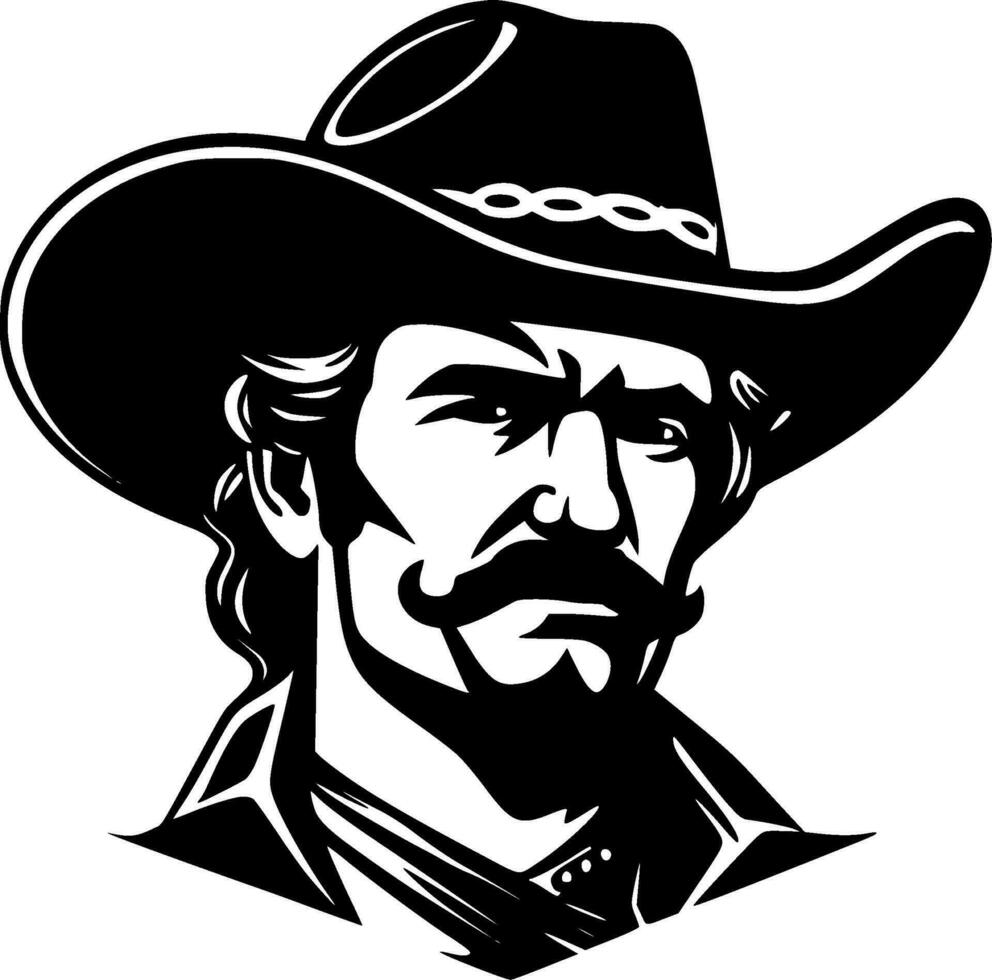 Western - High Quality Vector Logo - Vector illustration ideal for T-shirt graphic