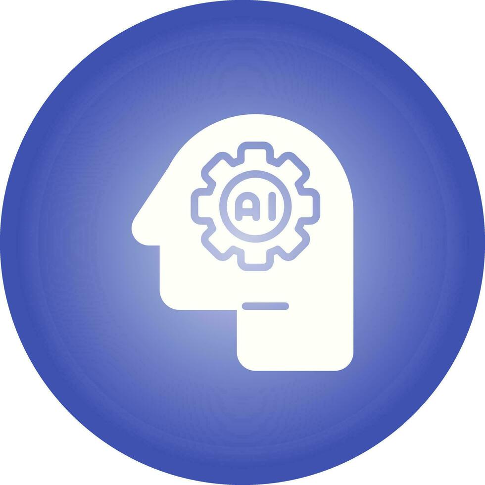 Artificial Intelligence Vector Icon