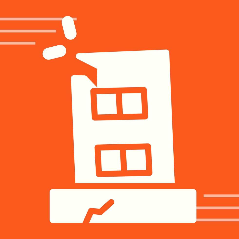 Facility Damage Vector Icon
