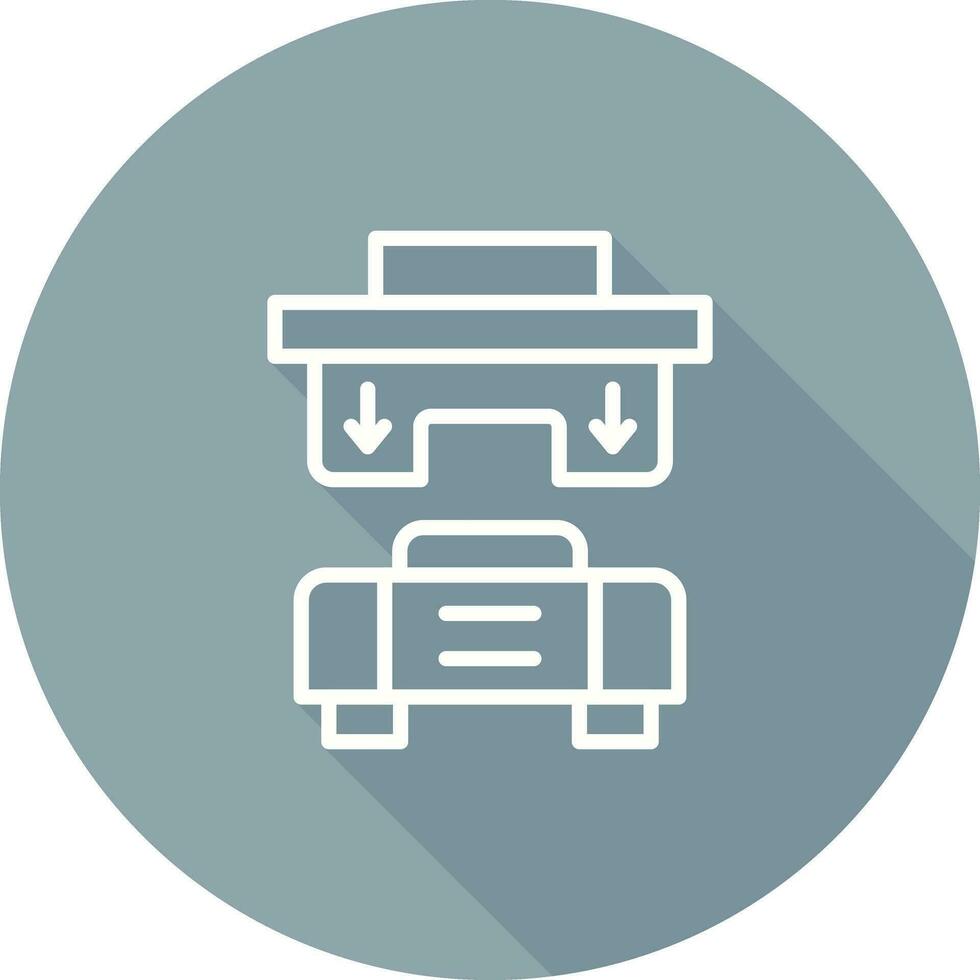 Press Machine Vector Icon