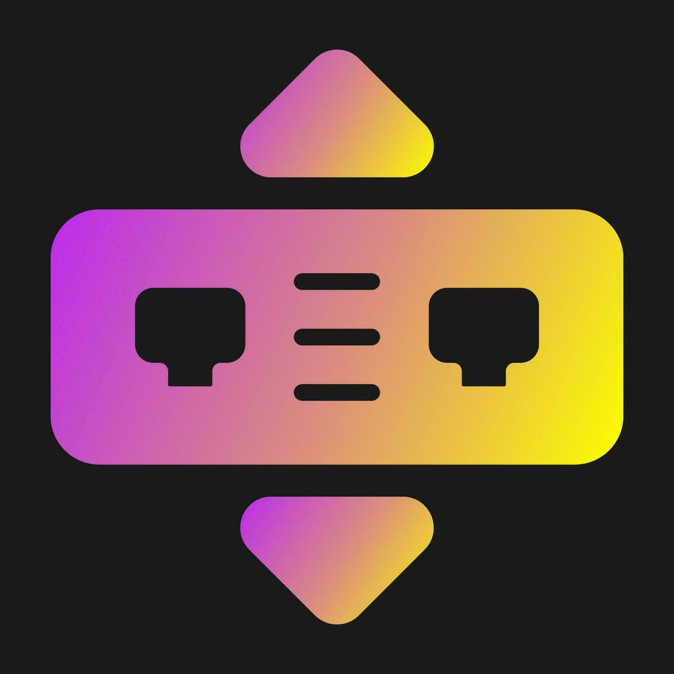 Network Bridge Vector Icon