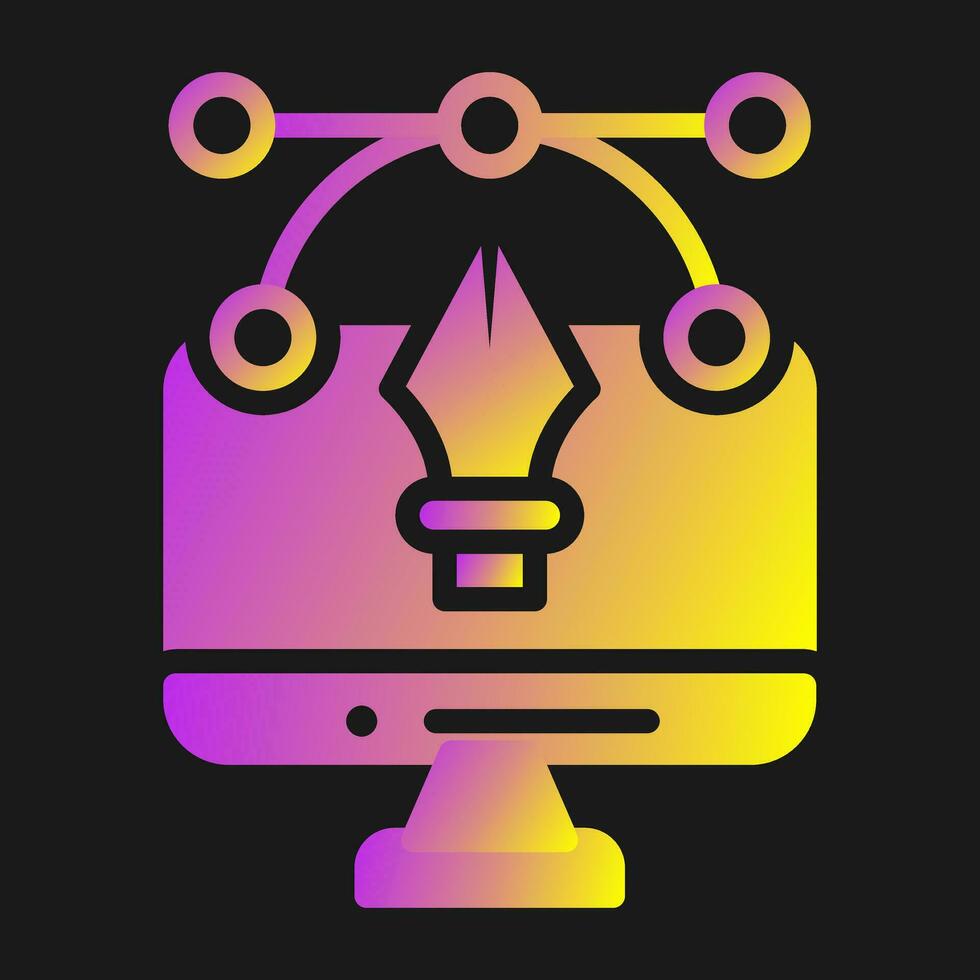 Graphic Design Vector Icon