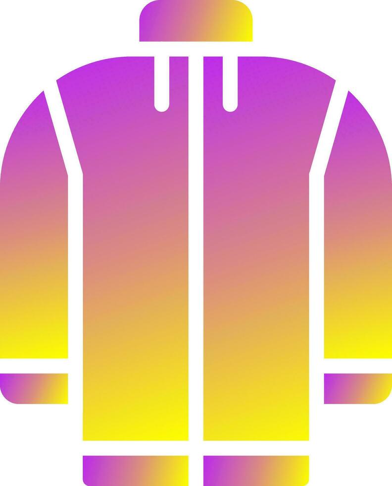 Fleece jacket Vector Icon