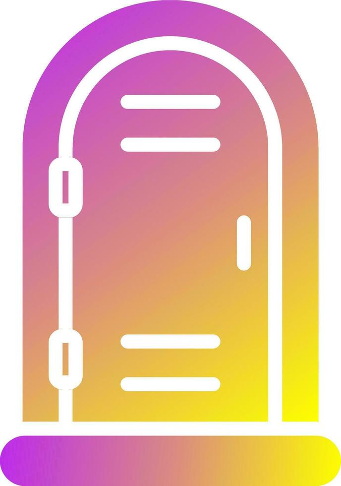 Emergency toilet Vector Icon