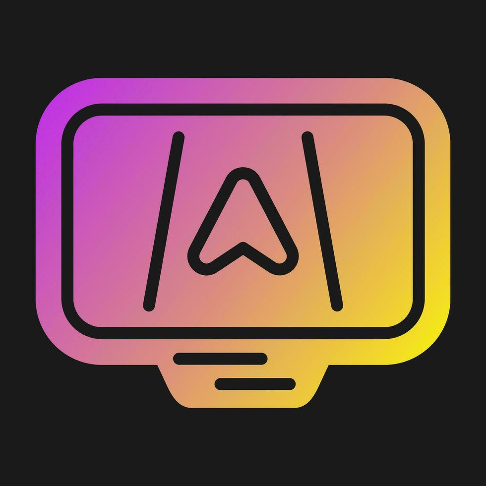 GPS Device Vector Icon