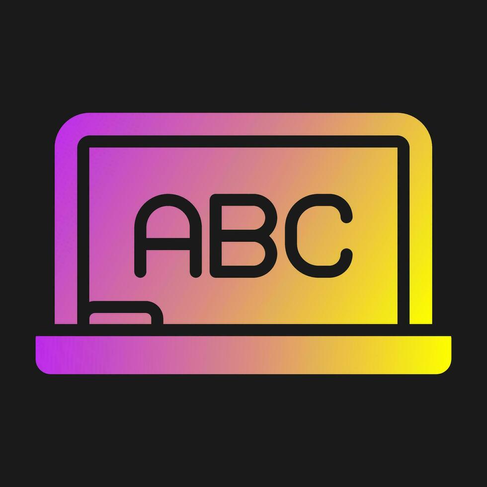 Whiteboard Vector Icon