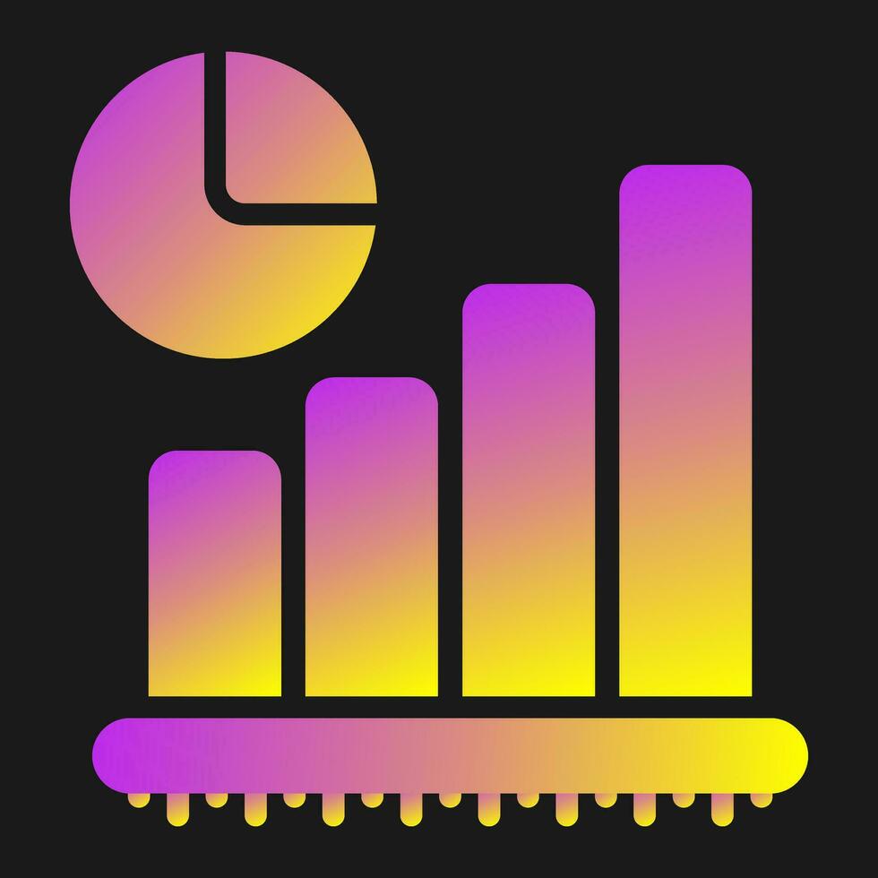 Bar Graph Vector Icon