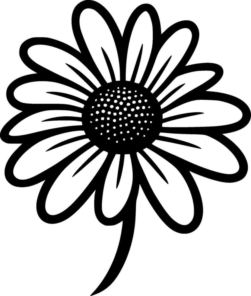 Daisies - High Quality Vector Logo - Vector illustration ideal for T-shirt graphic