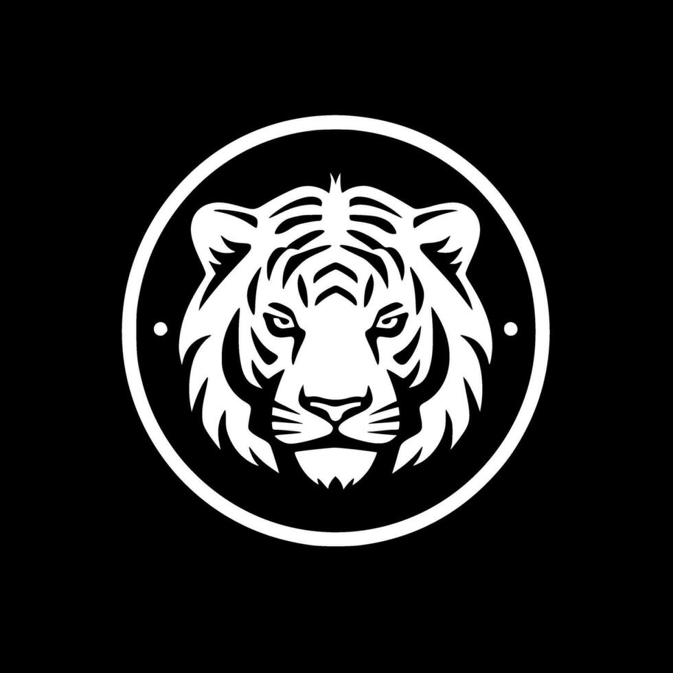 Tiger - High Quality Vector Logo - Vector illustration ideal for T-shirt graphic