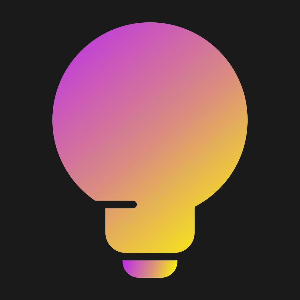 Lightbulb Vector Icon