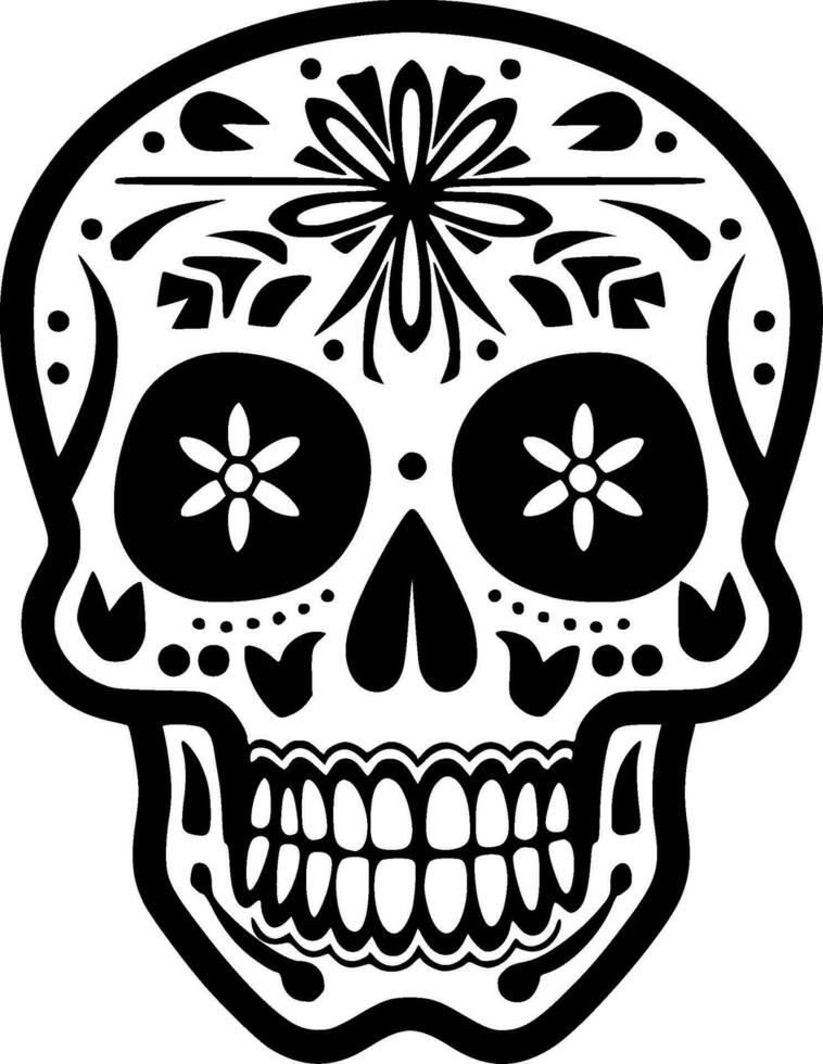 Skull - High Quality Vector Logo - Vector illustration ideal for T-shirt graphic