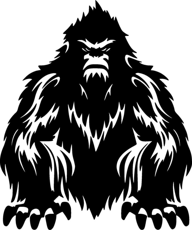 Bigfoot - High Quality Vector Logo - Vector illustration ideal for T-shirt graphic