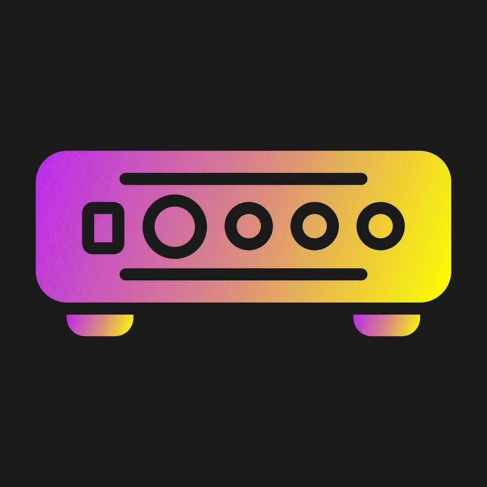 Amplifier Vector Icon