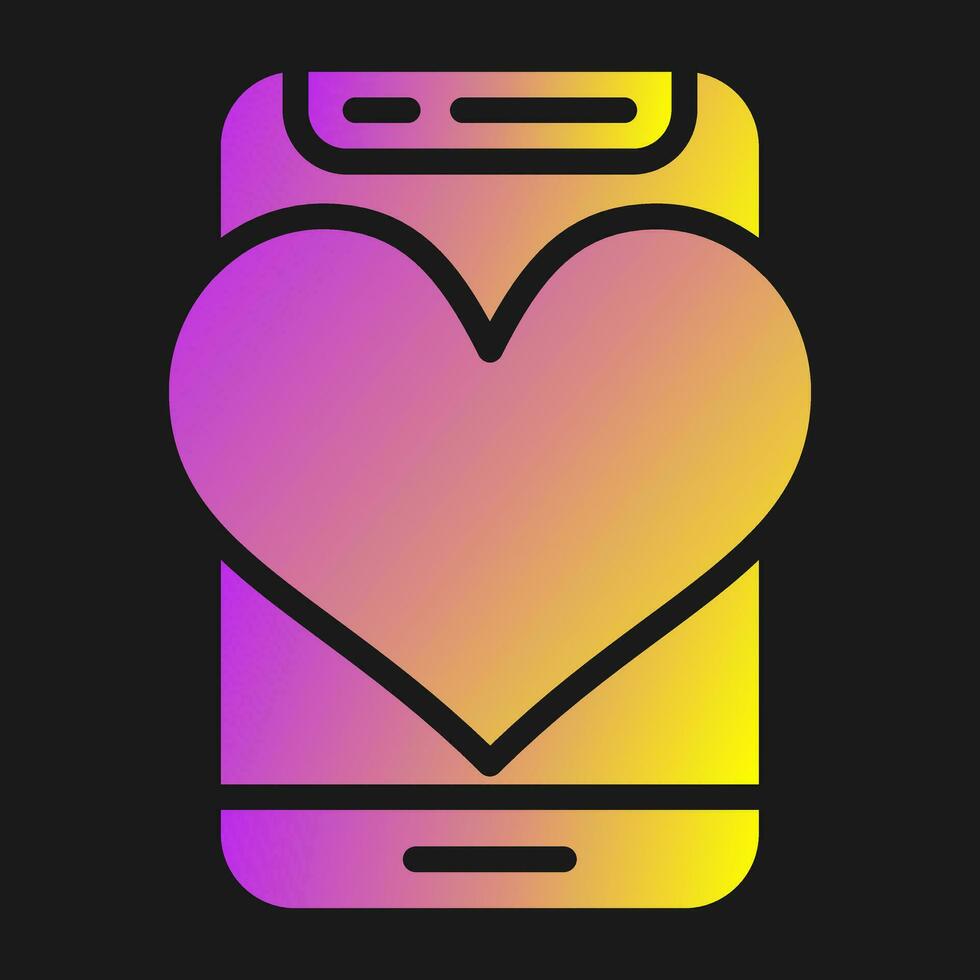 Love wallpaper Vector Icon