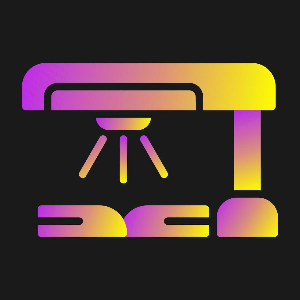 Book Scanner Vector Icon