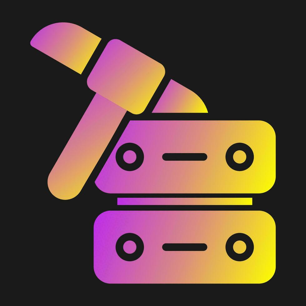 Data Mining Vector Icon