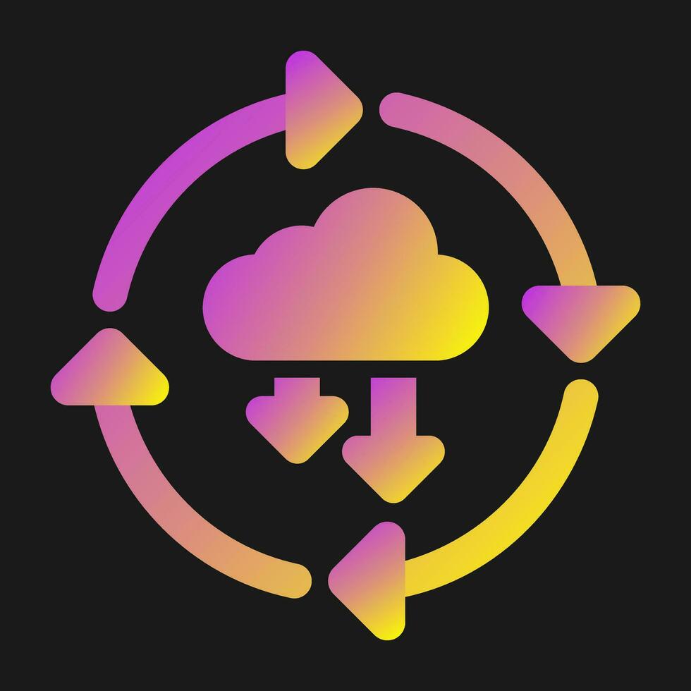 Continuous Deployment Vector Icon