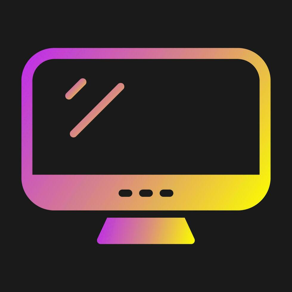 Monitor Vector Icon