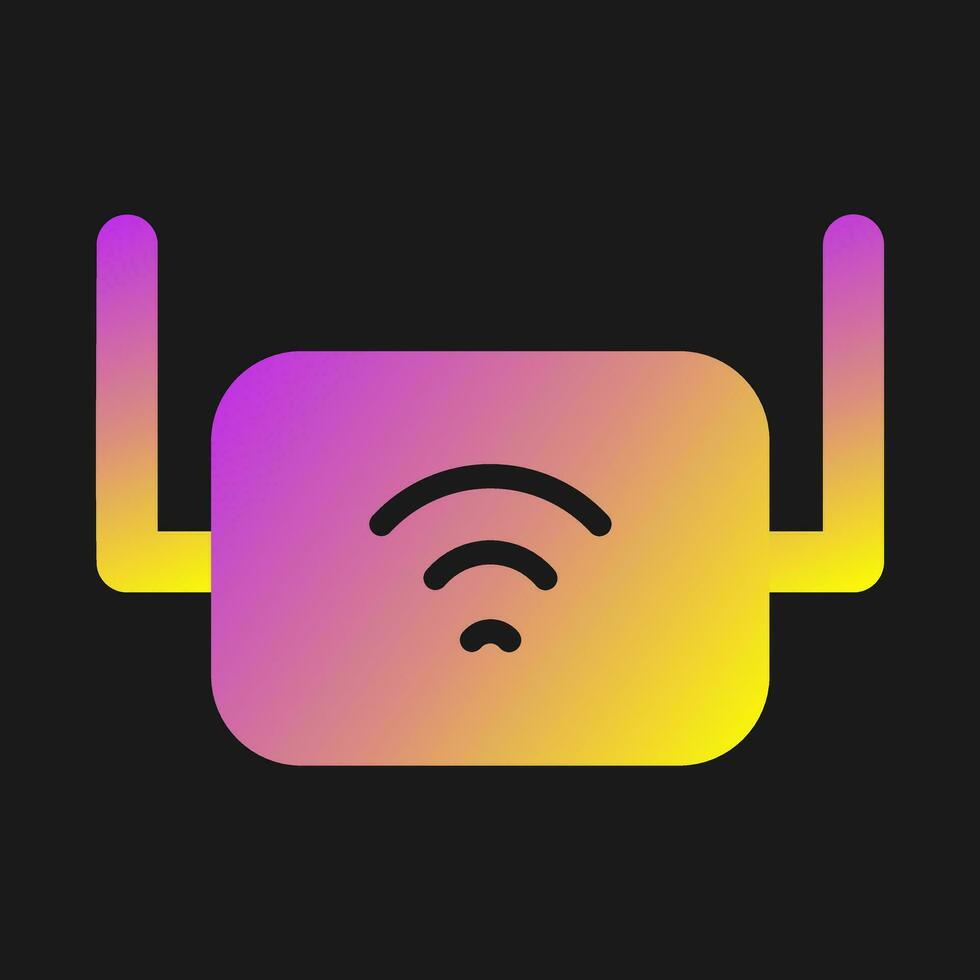 Wi-Fi Range Extender Vector Icon