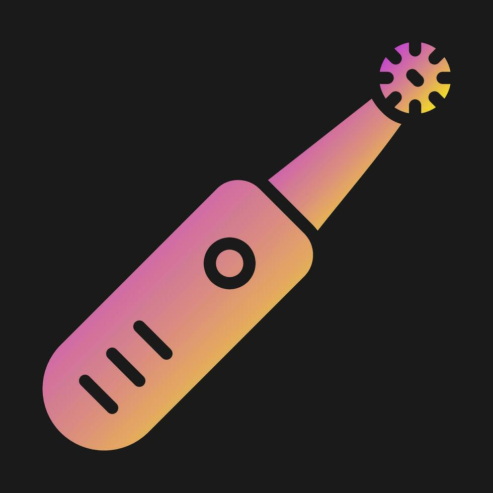 Electric Toothbrush Vector Icon