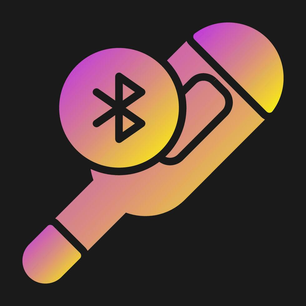 Bluetooth Thermometer Vector Icon
