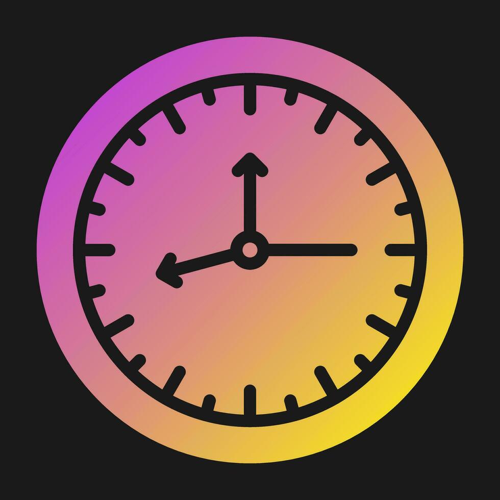 Clock Vector Icon