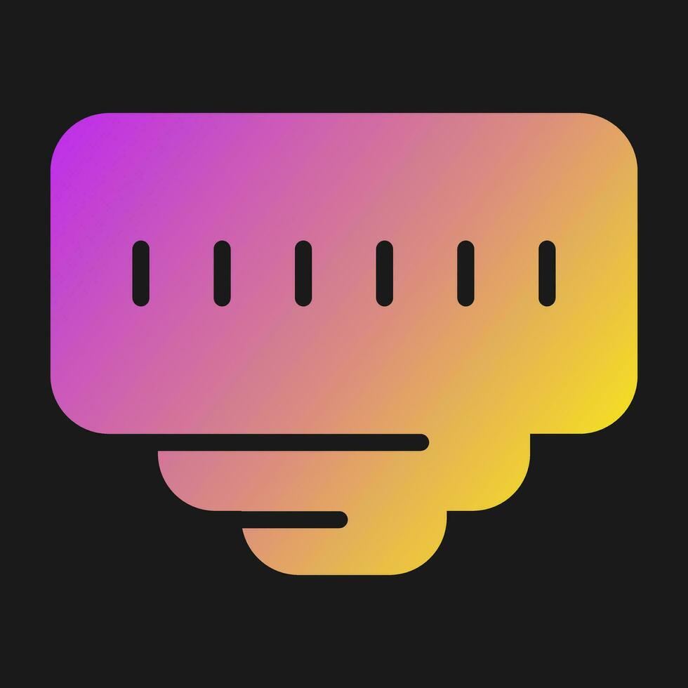 Ethernet Port Vector Icon