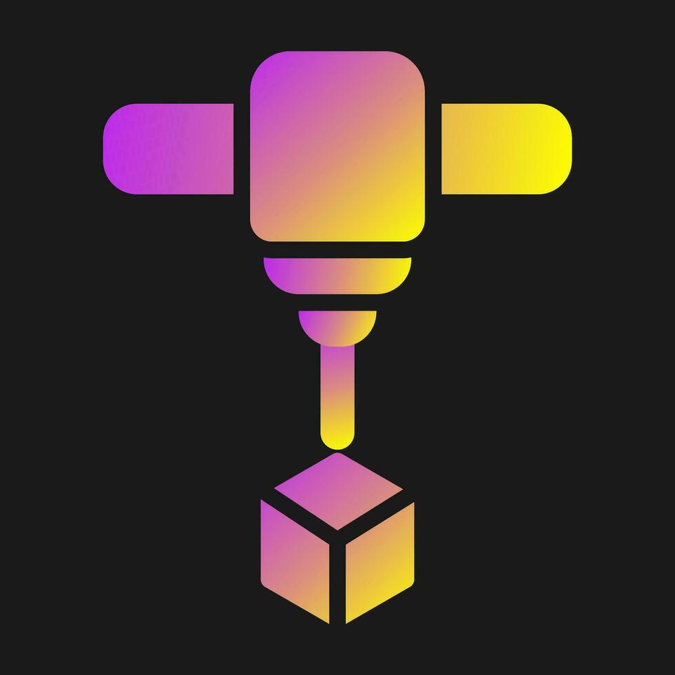 3d Printing Vector Icon