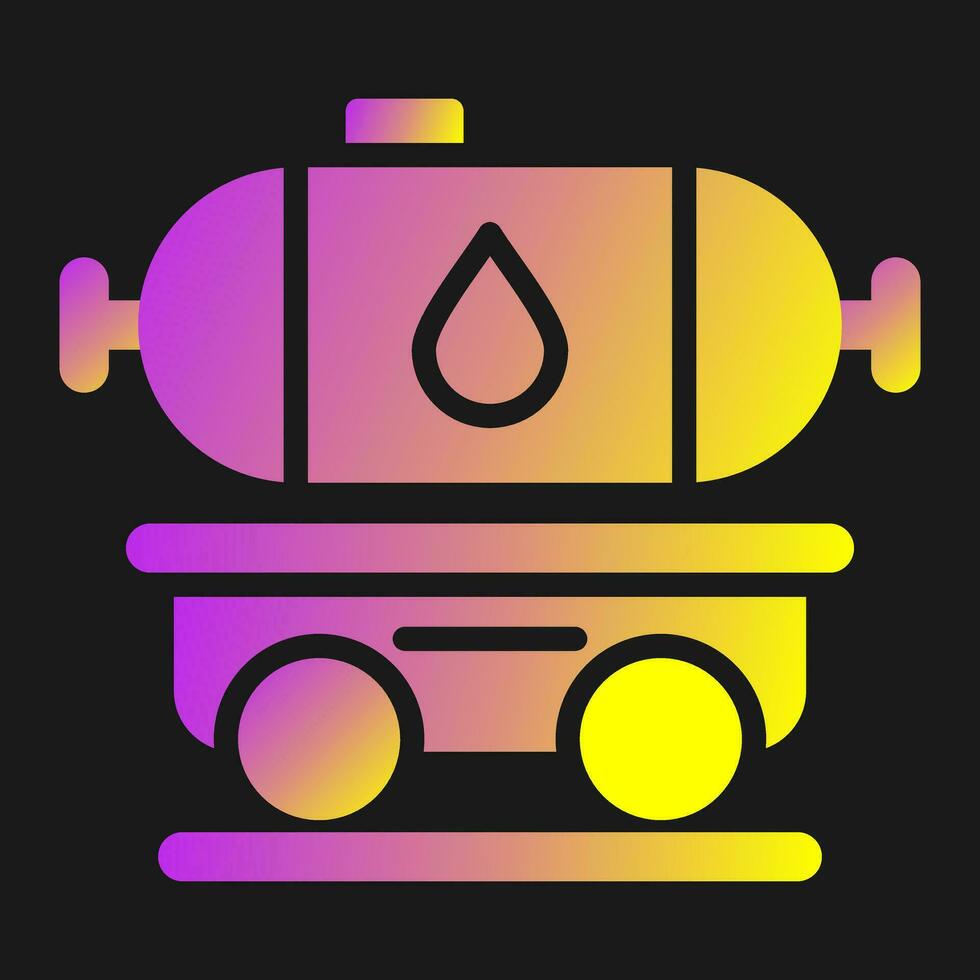 Tanker Truck Vector Icon