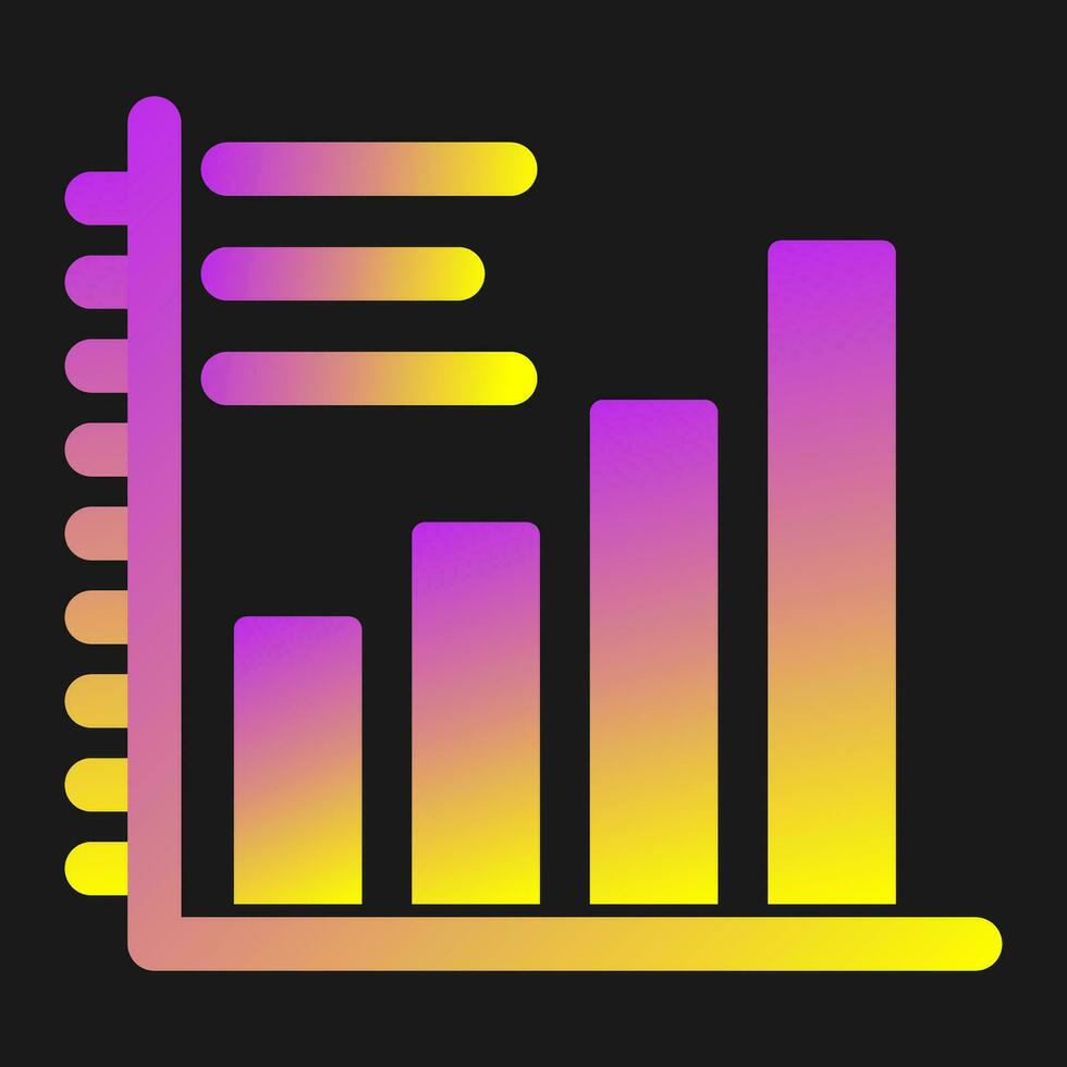 Bar Chart Vector Icon