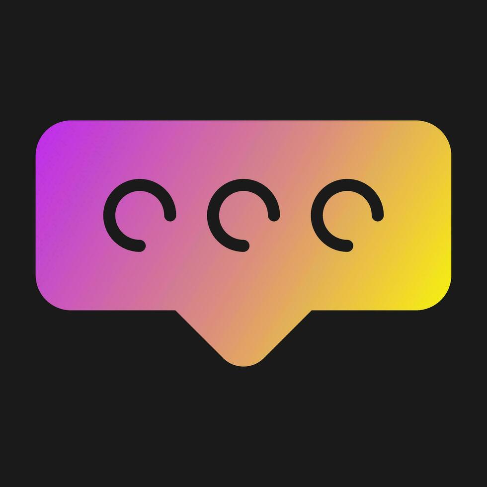 Comment Alt Vector Icon