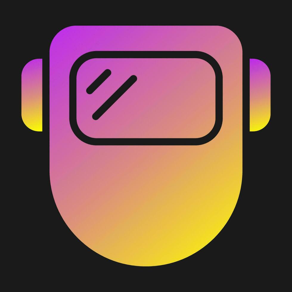 Welding mask Vector Icon