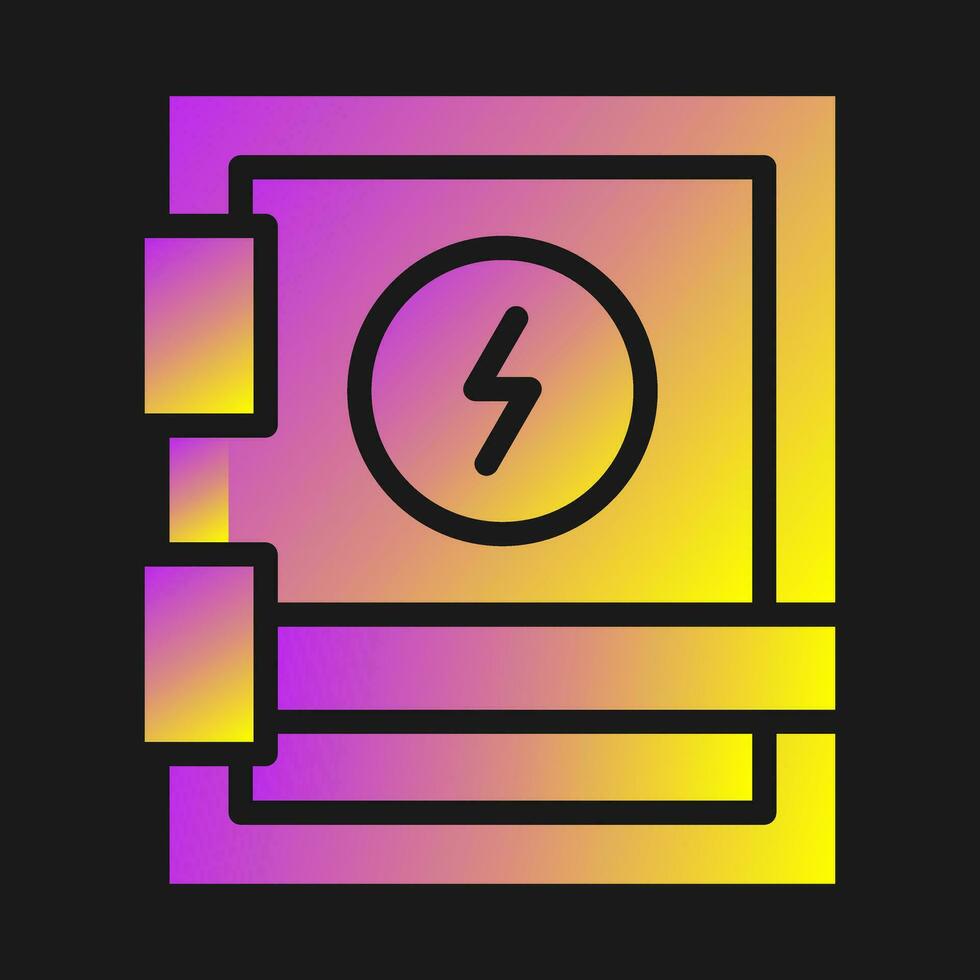 Electrical Panel Vector Icon