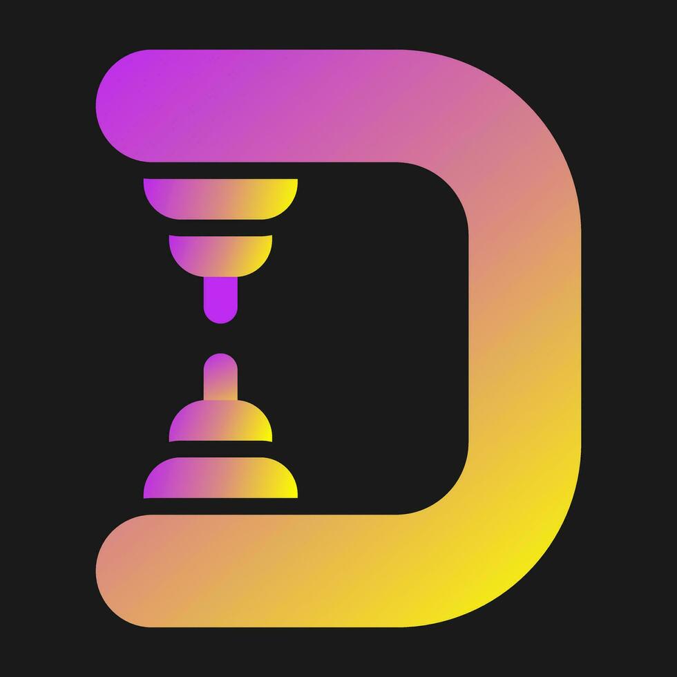 Drill press Vector Icon