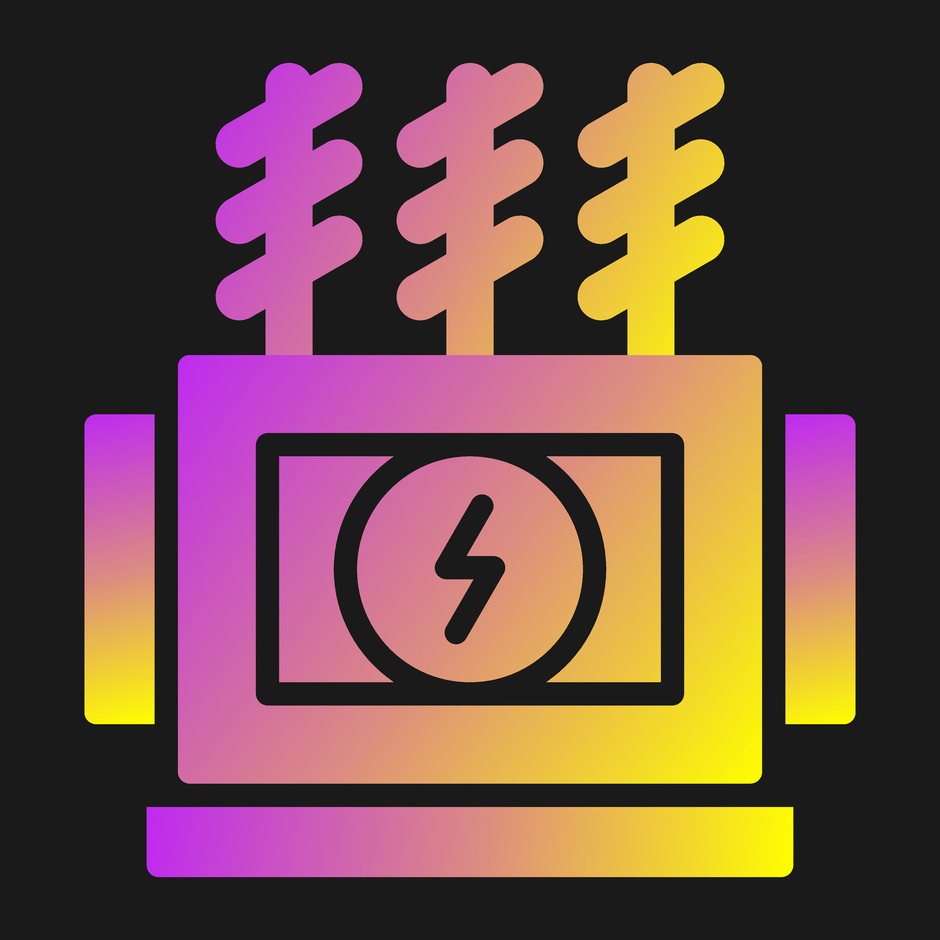 Power Transformer Vector Icon 28160039 Vector Art at Vecteezy