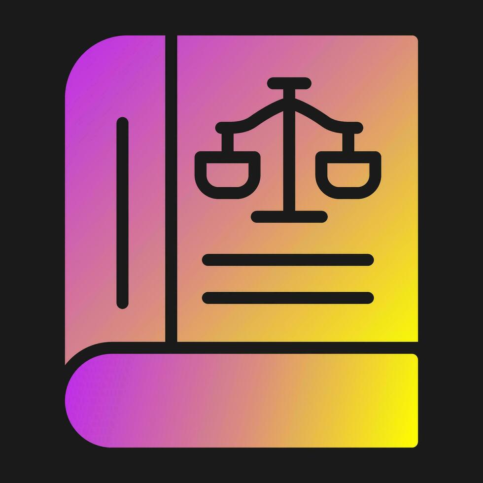 Law Vector Icon