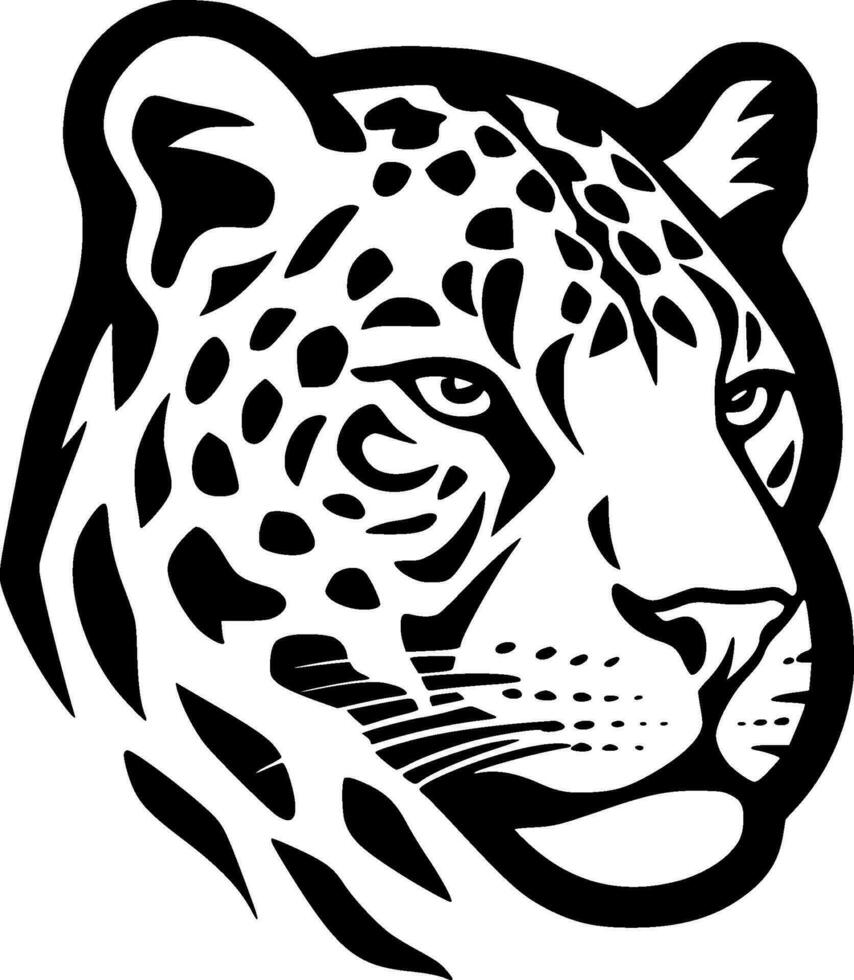 leopardo - alto calidad vector logo - vector ilustración ideal para camiseta gráfico