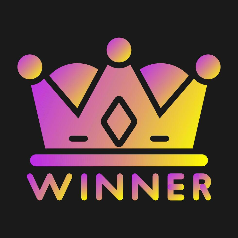 Winner Vector Icon