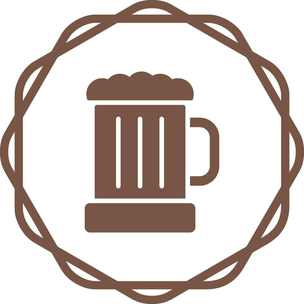 icono de vector de cerveza