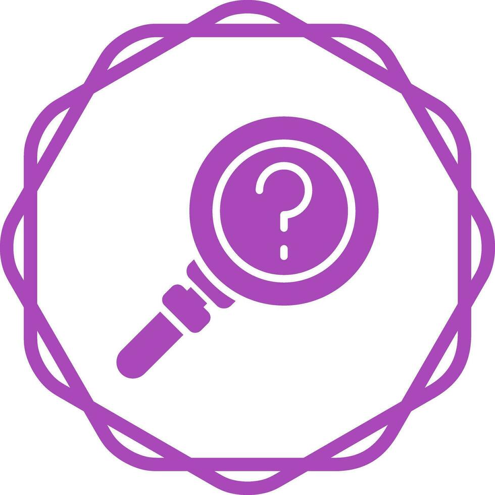 Interrogation Vector Icon