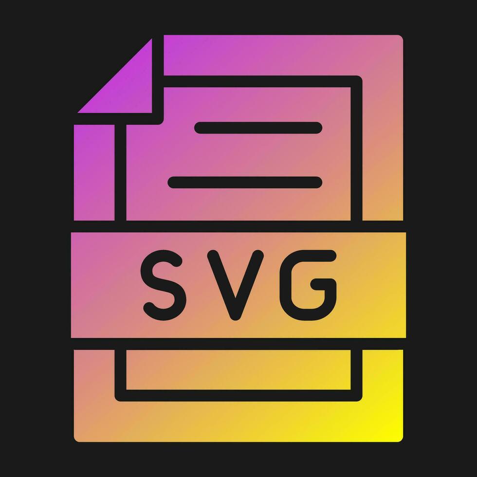 Svg File Vector Icon