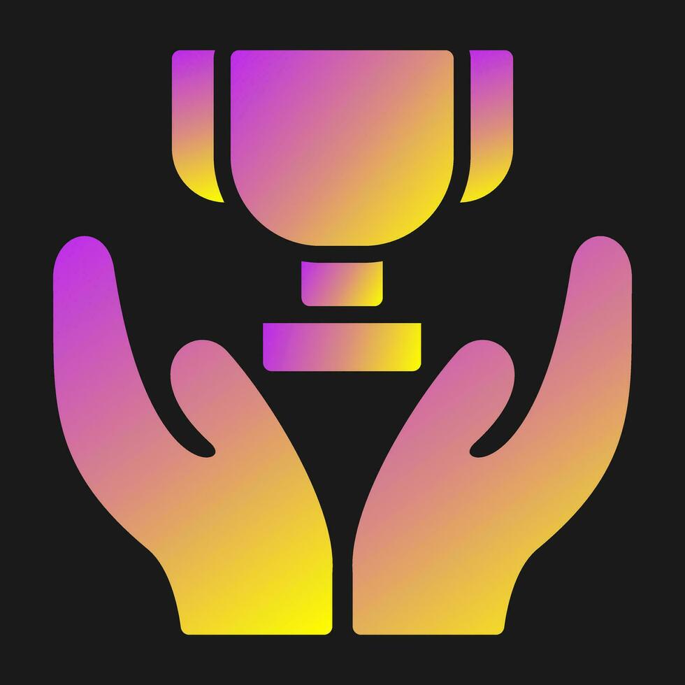 Triumphant Vector Icon