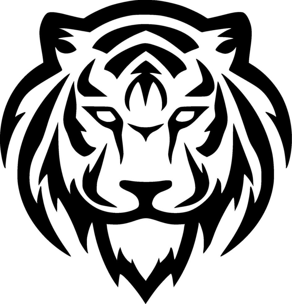 Tiger - High Quality Vector Logo - Vector illustration ideal for T-shirt graphic