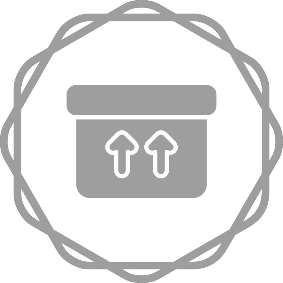 Box Up Vector Icon