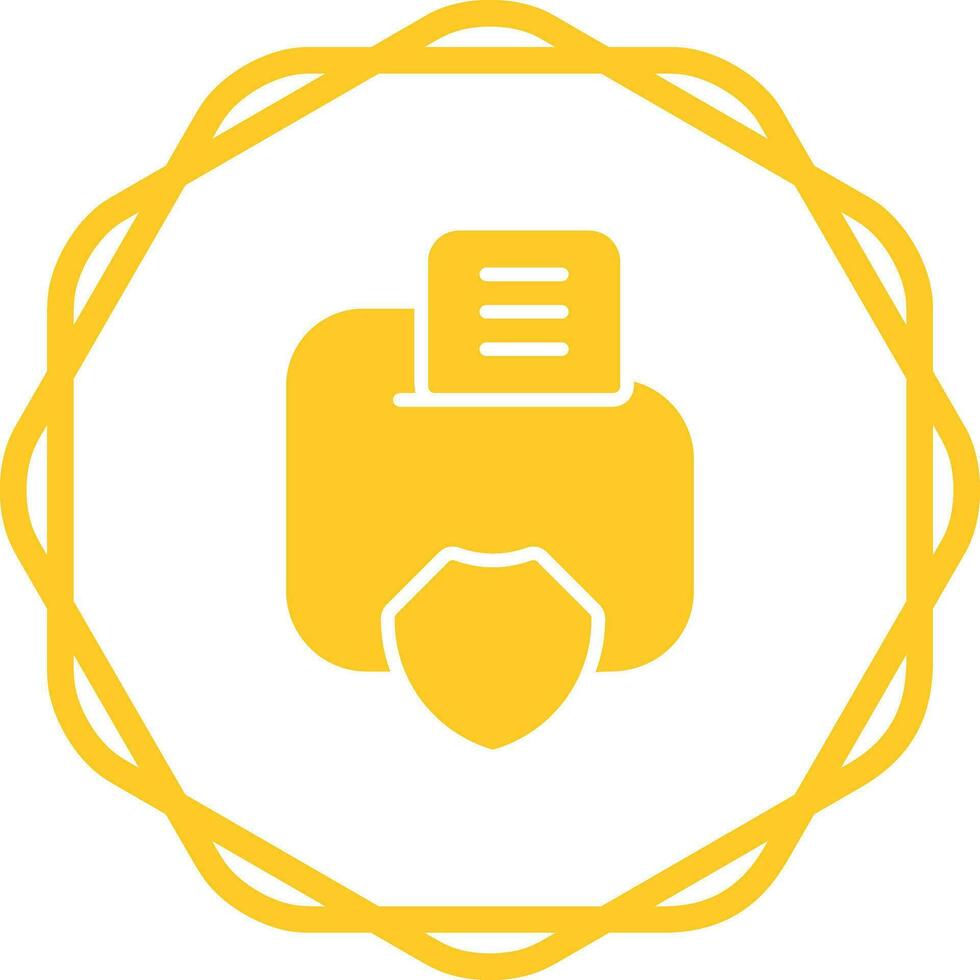 Data Privacy Vector Icon