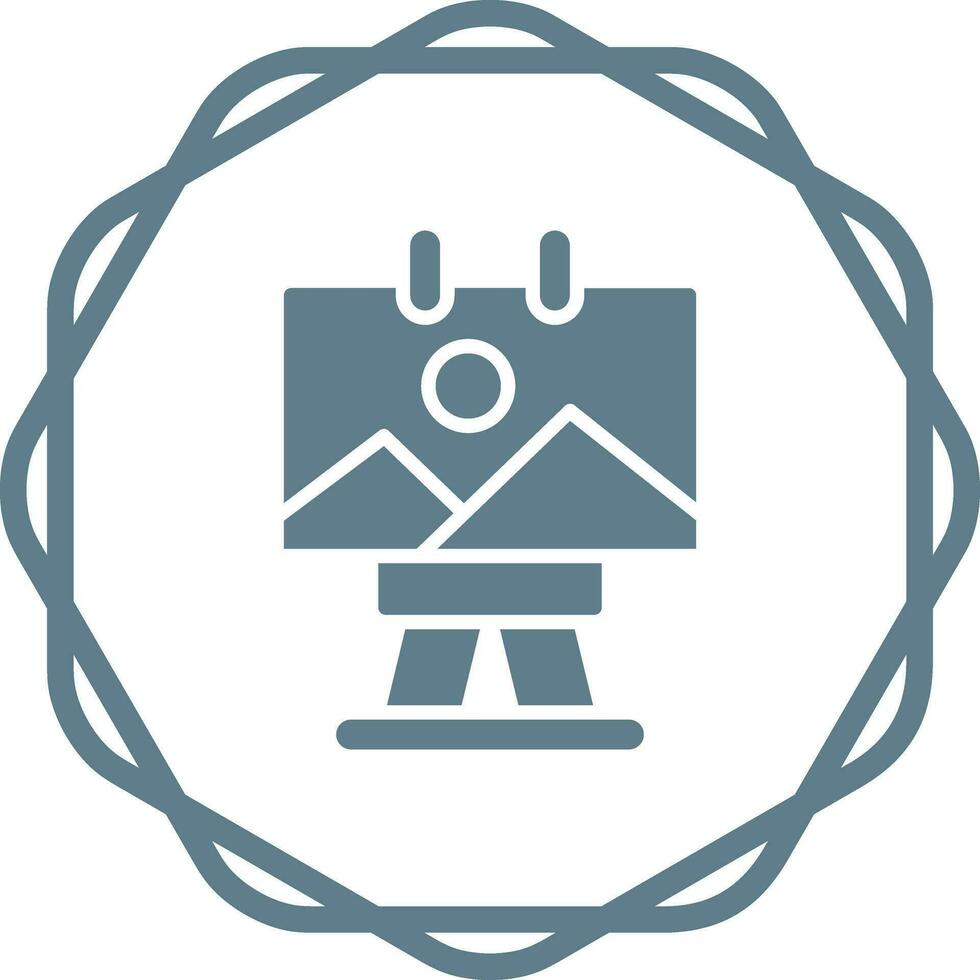 Canvas Vector Icon